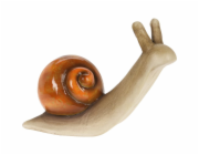 Zahradní dekorace šnek 30 cm hnědá KO-095202180hned