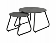 Home Styling Collection Sada kovových konferenčních stolků, O 40 cm, O 60 cm