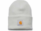 Carhartt Zimní bílá čepice s akrylovými hodinkami Carhartt