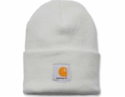 Carhartt Zimní bílá čepice s akrylovými hodinkami Carhartt