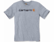 Carhartt Tričko Carhartt Core Logo šedé