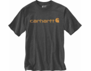 Carhartt Tričko Carhartt Heavyweight Core Logo Carbon