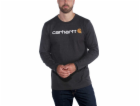 Carhartt Tričko Carhartt EMEA Signature L/S Carbon