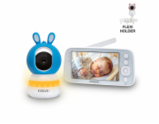 EVOLVEO Baby Monitor N5 - Set videochůvičky s 360° dohledem, obousměrnou komunikací a ukolébavkami,
