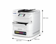 EPSON WorkForce Pro EM-C8101RDWF, 4v1, A3, 4800x1200dpi, 35ppm, Duplex, RIPS
