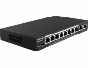 Ruijie Networks RG-ES210GS-P network switch Managed L2 Gigabit Ethernet (10/100/1000) Power over Ethernet (PoE) Black
