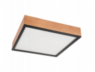 Lamkur Stropní svítidlo Oak Square 48833 4x15W E27 dub/černá