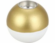 Sollux Lighting Dřevěný kulatý svícen , 10 cm