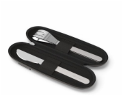 Monbento Sada cestovních příborů MB-Slim Nest Black
