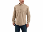 Adidas Tmavě hnědá košile Carhartt Midweight Chambray