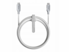 Nomad Kevlarový kabel USB-C na USB-C, 1,5 m, bílý