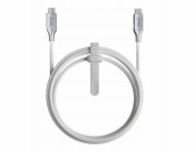 Nomad Kevlarový kabel USB-C na USB-C, 1,5 m, bílý