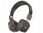 Hoco Bezdrátová Bluetooth sluchátka W56 hnědá