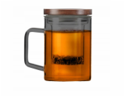 NoName SKLENICE S NÁLEVNÍKEM SOHO 350 ML GRAFIT 29361