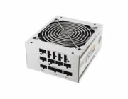Cooler Master MWE 1050 V2 White (bílá, 1x 12pinový grafický procesor s vysokým výkonem, 3x PCIe, správa kabelů, 1050 wattů)