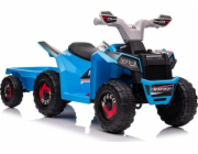 Lean Cars XMX630T Modrá bateriová čtyřkolka s přívěsem