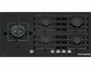 Bosch Serie 6 PPM9A6I40 varná deska Černá Vestavěné 90 cm Plynový 5 zóna/zón