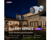DAHUA IP kamera F5D-PV/ Bullet/ Wi-Fi/ 5Mpix/ objektiv 2,8mm/ H.265/ krytí IP67/ IR až 30m/ ONVIF/ CZ app