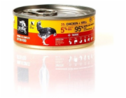 3COTY Chicken with krill For kittens - mokré krmivo pro kočky - 80g