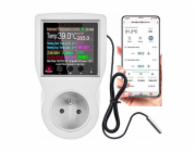 Termostat EUROKOMP E6258 zásuvkový WiFi Tuya