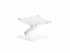 Alogic Elite Aluminum Laptop  Stand Wireless Charger White