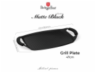 Grilovací deska s titanovým povrchem 47 cm Matte Black Co...