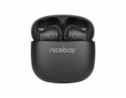 Sluchátka Niceboy Beans 4 POP Onyx black