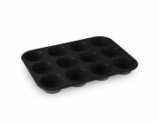 Forma na muffiny s nepřilnavým povrchem 12 ks Matte Green Collection BH-7946