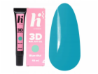 Hi Hybrid 3D gel na nehty, modrý, 10 ml