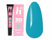 Hi Hybrid 3D gel na nehty, modrý, 10 ml