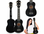 LUNA GUITARS SUPRIMO UK21 BK sopránové ukulele 21 ks, černé dřevo