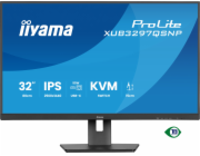 iiyama ProLite/XUB3297QSNP-B1/32"/IPS/QHD/100Hz/1ms/Černá/5R