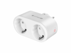 Smart dvojzásuvka KRUGER & MATZ Connect P5 White WiFi Tuya