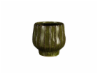 Květináč Mica 1173849, keramický, O 22 cm, zelený