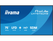 75" iiyama LH7575UHS-B2AG:IPS, 4K UHD,Android,24/7