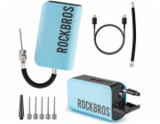 RockBros 42520006001 Elektrický kompresor s digitálním displejem na míče / balónky - modrý