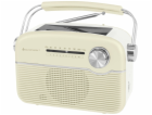 Soundmaster FM RÁDIO TR480BE s 0,3Wp, 3W SOLÁRNÍM PANELEM...