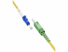 Optický simplex patch kabel 9/125, OS2, LC/SC(APC), 15m