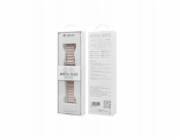 Deví řemínek Deluxe Series Sport6 Silicone Two-tone Band 40/41mm - Starlight/Orange