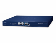 Planet XGS-6311-8T4XR L3 managed switch, 8x10Gb, 4x10Gb SFP+, QoS, NMS, 2x power-in, RING