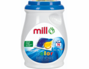 MILL PROFESSIONAL 3-komorové barevné mycí kapsle 70 ks.