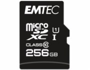 Emtec Paměťová karta mSD 256GB UHS-I U1 EliteGold + adaptér