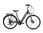 Elektrokolo Capriolo E-City Lady 28 E-BIKE šedo stříbrná