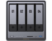 UGREEN NASync DXP4800 Plus (6C/Gold8505/4,4GHz/8GBRAM/4xSATA/2xM.2/1x2,5GbE/1x10GbE/2xUSB2.0/2xUSB3.2/1xUSB-C/HDMI/SD)