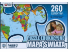 Zachem Vzdělávací puzzle - Mapa světa