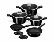 Sada nádobí s titanovým povrchem 10 ks Black Vantage Collection BH-8231