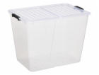 Úložný box s víkem Plast Team, 65 l, 56,7 x 39,6 x 41,7 cm