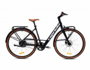 Elektrokolo Capriolo E-CITY BELT DRIVE 28" černá - šedá