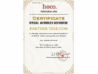 Hoco Držák do auta HOCO CA105 + bezdrátová nabíječka, černý