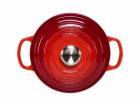 Le Creuset Signature Cast Iron  Round Casserole 18 cm cerise